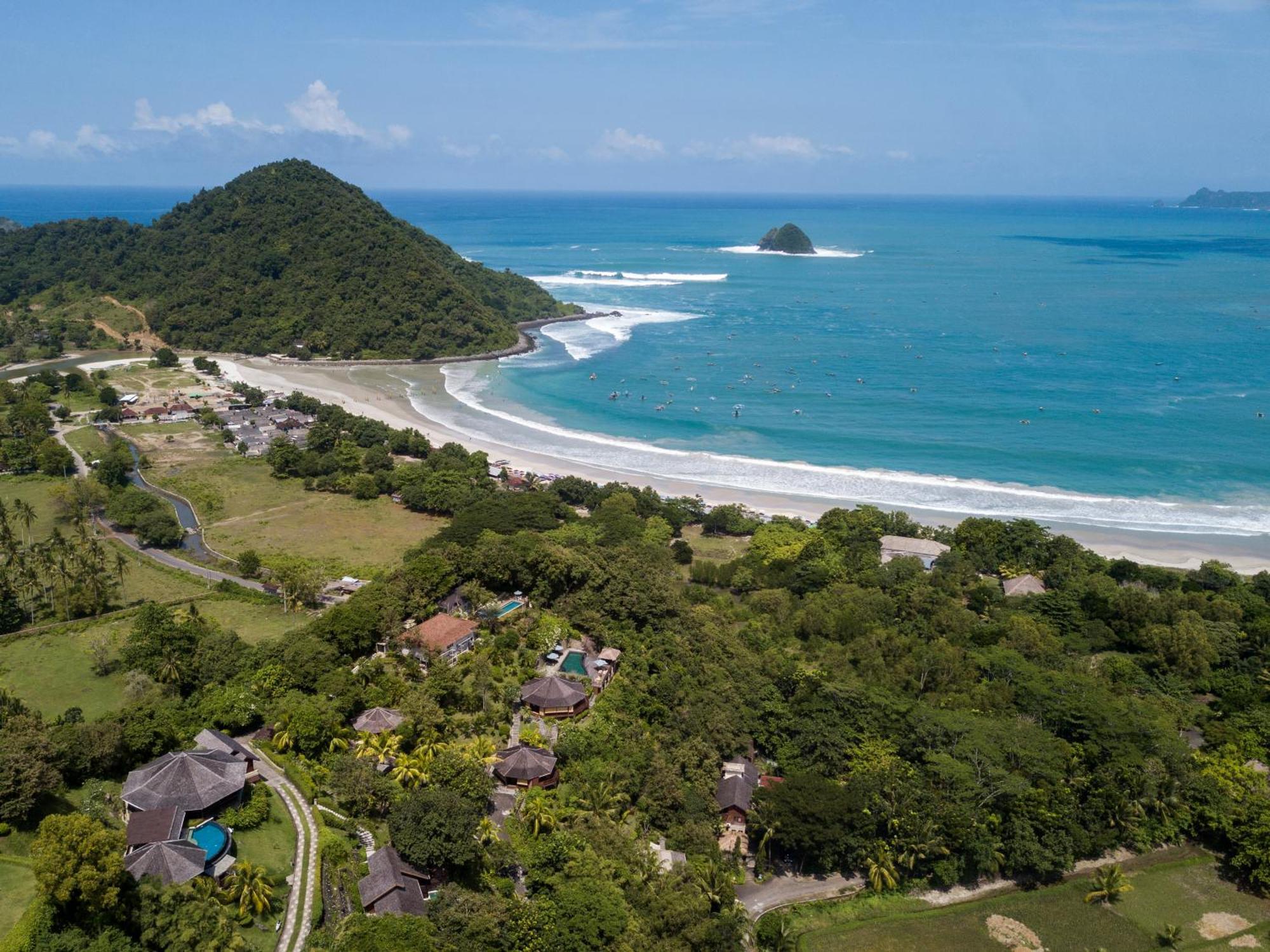 Sempiak Villas Selong Belanak Esterno foto